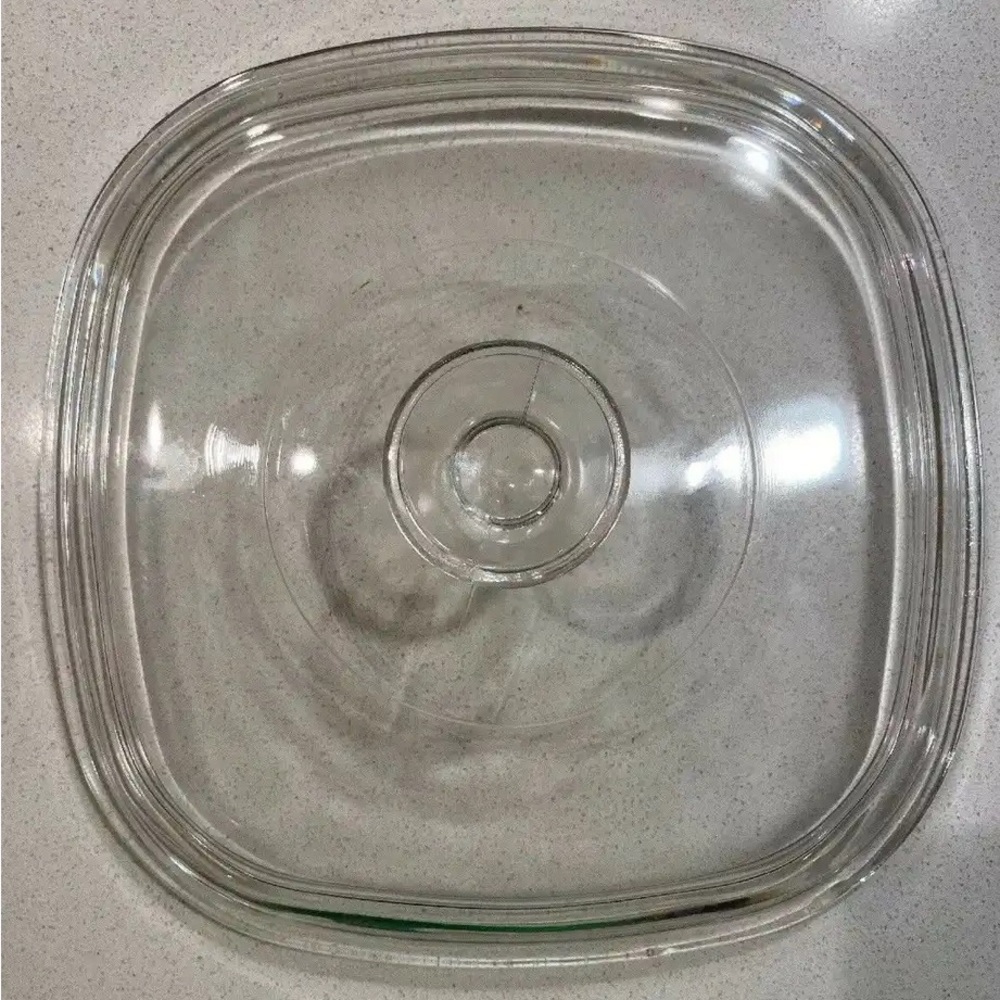 HARD TO FIND ORIGINAL PYREX Glass Lids for 5 quart original PYREX casseroles